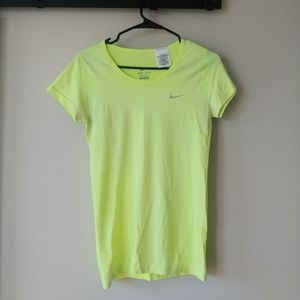 Nike Dri Fit Neon Yellow